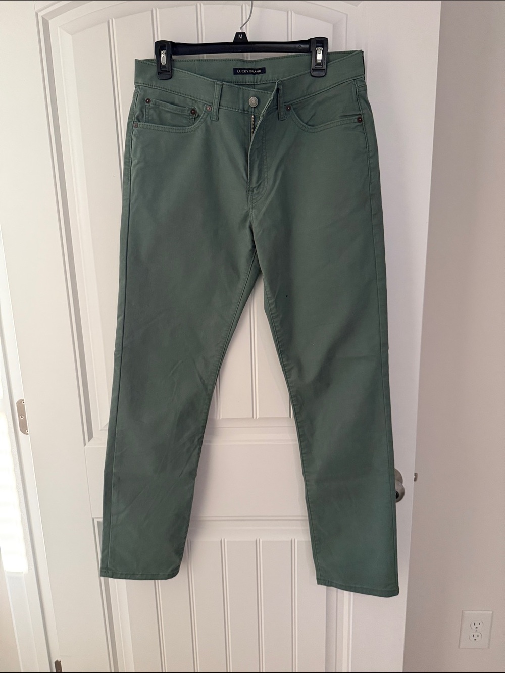 Lucky Brand Olive Straight Jeans